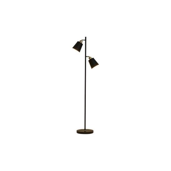 MasterLED Koko fekete/arany színű állólámpa  155 cm  2x E27-es foglalattal