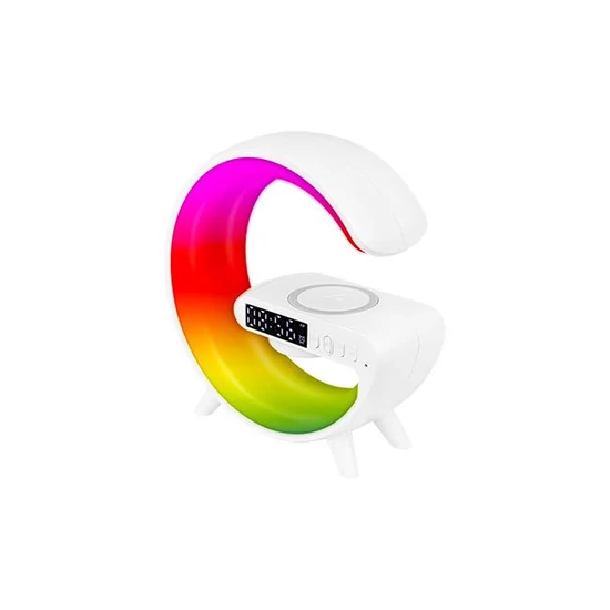 MasterLED QI 5W-os RGB  újratölthető asztali lámpa beépített hangszóróval