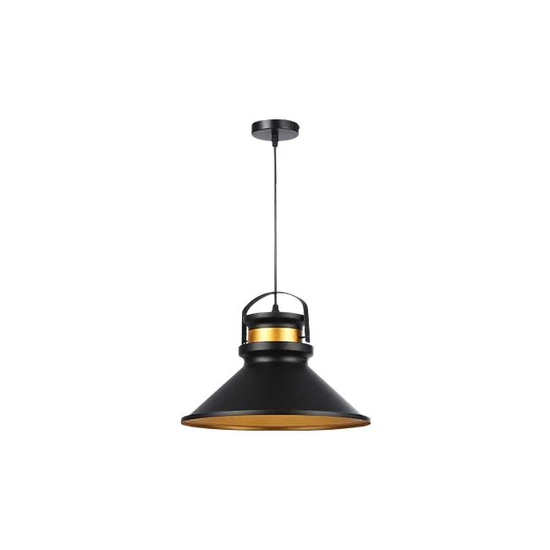 MasterLED Tao 1xE27 foglalatú  36 cm-es fekete/réz színű függesztett mennyezeti lámpa