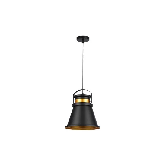 MasterLED Tao 1xE27 foglalatú  25 cm-es fekete/réz színű függesztett mennyezeti lámpa