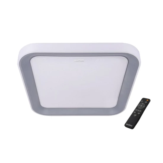 Strühm Ariel 48 W-os 505x505 mm négyzet alakú távirányítós mennyezeti lámpa IP44-es védettségű