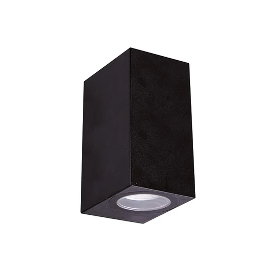 Strühm Gamp D 150x68 mm fekete két irányba világító oldalfali lámpa  GU-10-es foglalattal