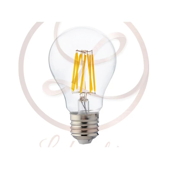 Strühm Filament Led 8 W-os meleg fehér  E27-es foglalattal