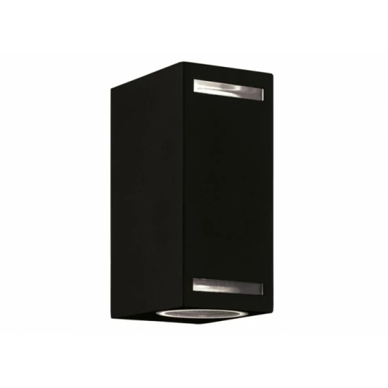 Strühm Forest 150x70 mm szögletes kültéri oldalfali lámpa  GU10-es foglalattal