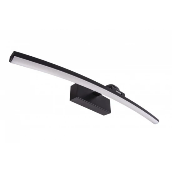 Strühm Mamba Led 12w-os 85X500 mm natúr fehér  fekete tükör feletti lámpa