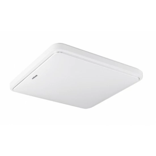 Strühm Sola Slim 20 W-os 280x280 mm négyzet alakú natúr fehér mozgásérzékelős mennyezeti lámpa IP44-es védettségű