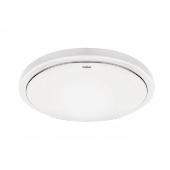 Strühm Sola Slim 24 W-os ø330 mm kerek natúr fehér mozgásérzékelős mennyezeti lámpa IP44-es védettségű