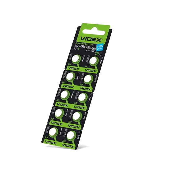 Videx AG7/LR926 45mAh alkáli gombelem (darabár  min. rendelhető mennyiség 10 db)