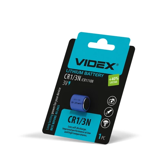 Videx CR1/3N 170mAh akkumlátor 1db/ csomag