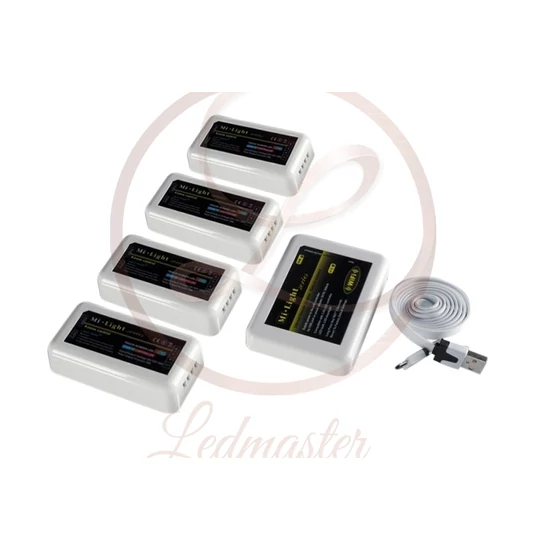 Mi Light Wifi RGB jeladó + 4 db vezérlő