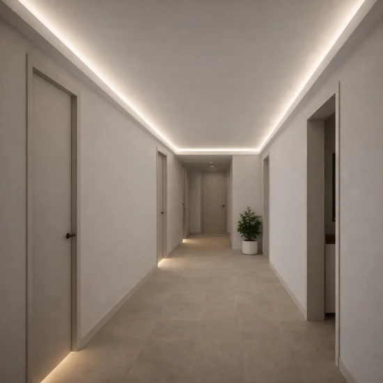 20m-es Természetes fehér 4W/m, 60led/m hangulatvilágítás LED szalag szett