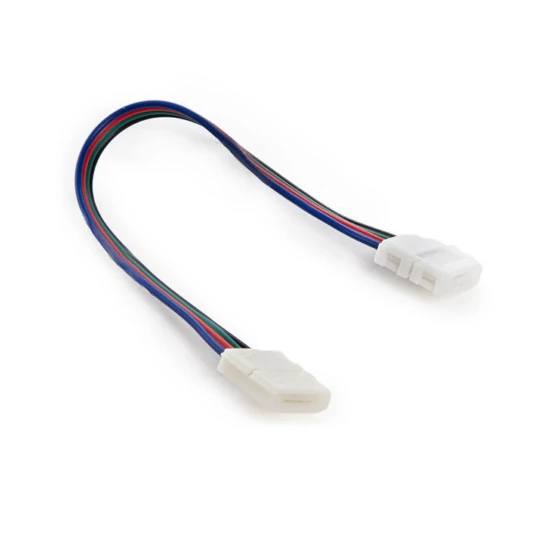 Duplatoldós RGB hosszabító 10mm 4PIN