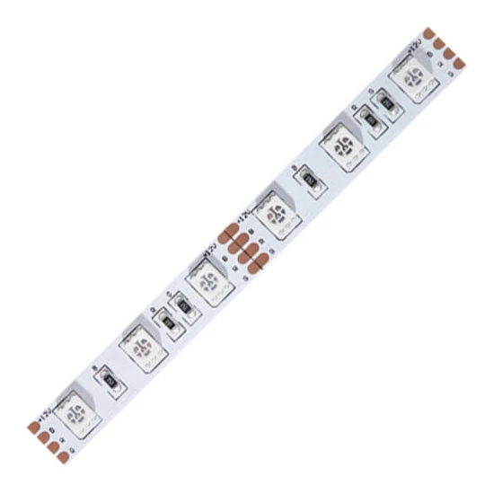 LED szalag kültéri 12V, 14,4W, 60LED, RGB színváltós