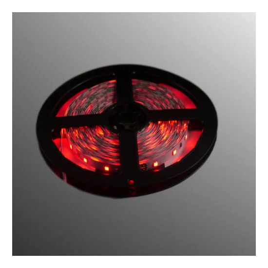 LED szalag beltéri 12V, 4,8W, 60LED, 300Lm Piros