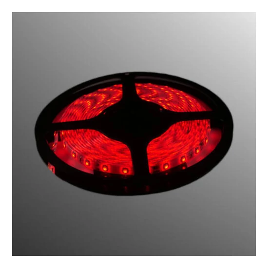 LED szalag kültéri 12V, 4,8W, 60LED, 300Lm Piros