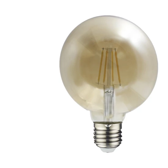 E27 Filament G95 Gömb 9 Watt 300° 1055 Lm WW Meleg fehér