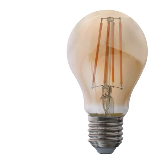 E27 Filament A60 Gömb 9 Watt 300° 1055 Lm WW Meleg fehér