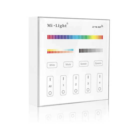 MiBoxer RGB + CCT 4 zónás smart panel távirányító