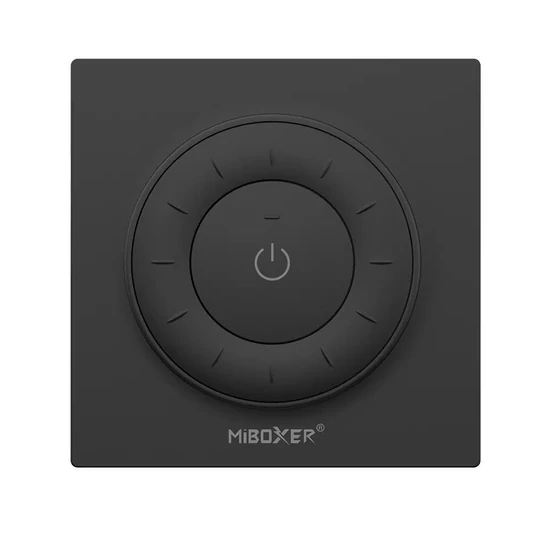MiBoxer Dimmer+CCT Fali Távirányító Fekete