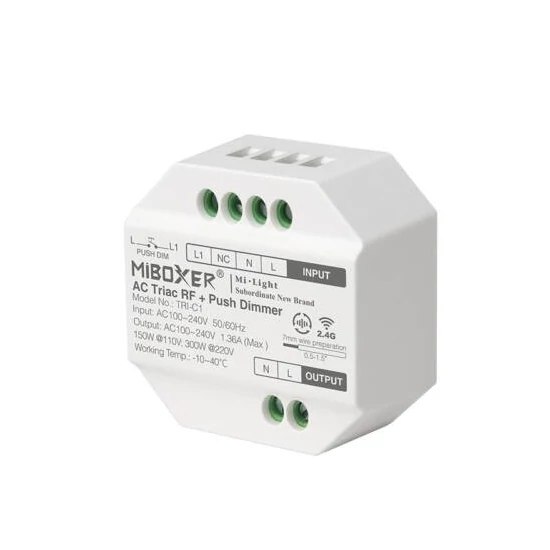 MiBoxer TRIAC Dimmer AC Rádiófrekvenciás 220V-300W