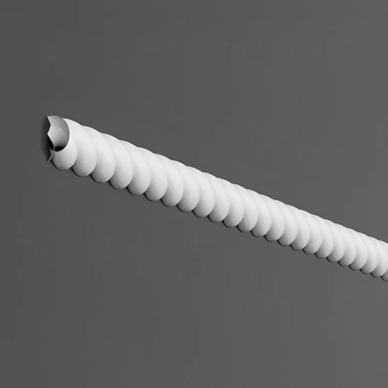 Poliuretán díszléc (CR 700) oldalfali, mennyezeti stukkó ütésálló anyagból