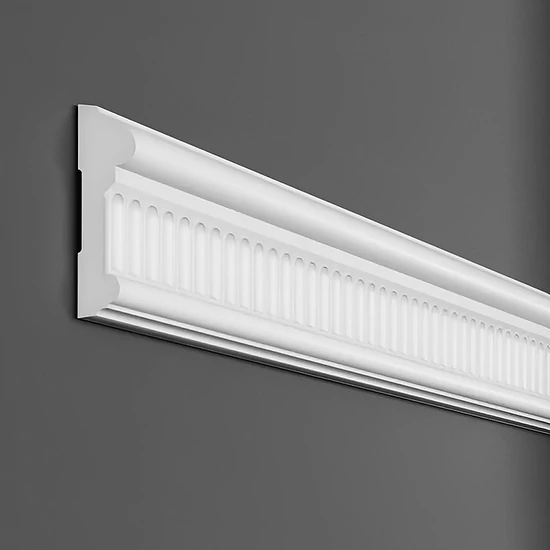 Poliuretán díszléc (CR 736) oldalfali bordűrléc ütésálló anyagból