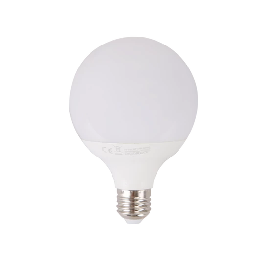 E27 15W LED nagy gömb égő 4000K természetes fehér G95