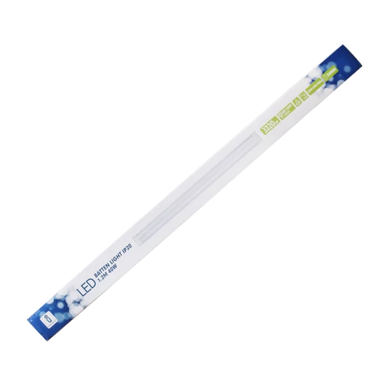 IP65 120cm-es 40W Batten Lámpa Meleg Fehér 3000K