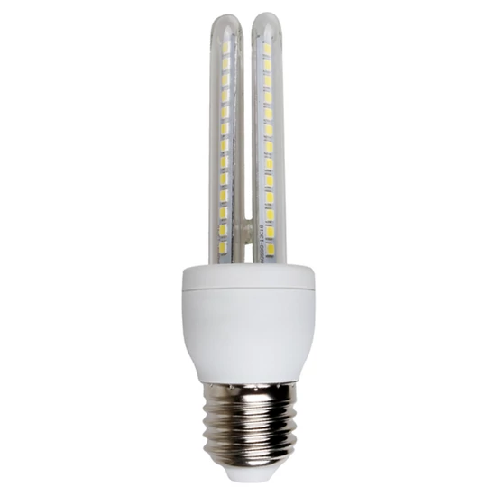 E27 9W LED égő 6500K hideg fehér B5 T3 2U