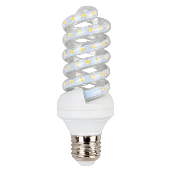 E27 13W LED spirál égő 4000K természetes fehér