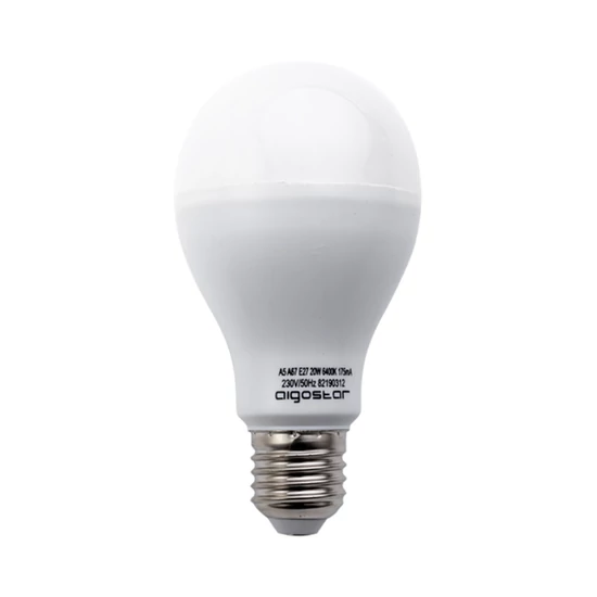 E27 20W LED körte égő 3000K meleg fehér A67