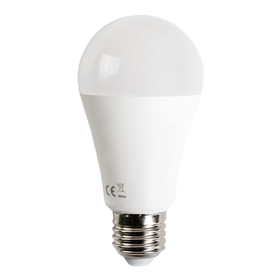 E27 19W LED körte égő 6500K hideg fehér A60