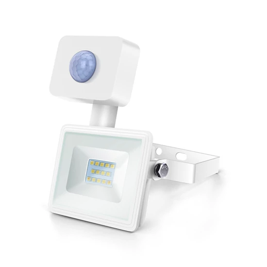 10W Fehér házas Slim LED reflektor 4000K természetes fehér