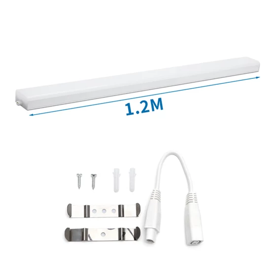 120cm-es 24W Pultvilágító lámpa 6500K hideg fehér