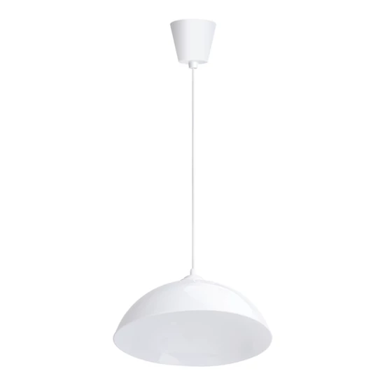 Fehér függeszték E27 foglalattal