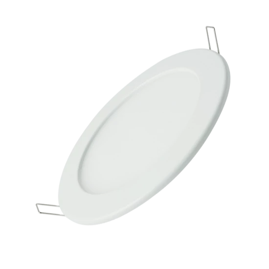 12W Süllyeszthető Kerek LED Panel Természetes Fehér 780lm
