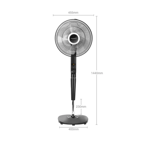 55W 16 hüvelykes, 5 lapátos elektronikus állványos ventilátor