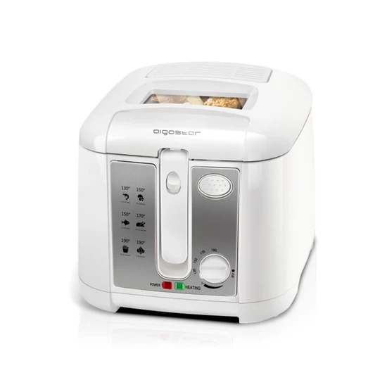 1650W Fehér olajsütő