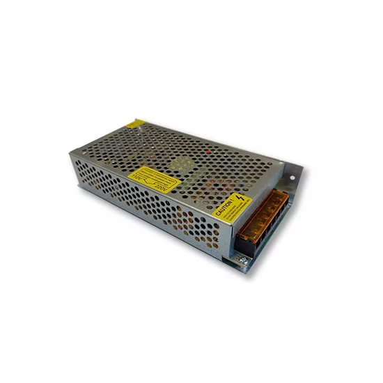 LED tápegység 12V/10A fémházas normál ipari 120W 