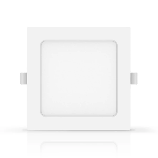 9W süllyeszthető LED Panel meleg fehér