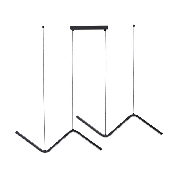 23W-os Függeszték Fém Meleg Fehér