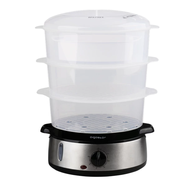 800W 9literes zöldság pároló