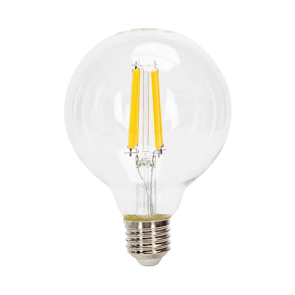 12W E27 G95 Filament LED gömb égő meleg fehér 2700K