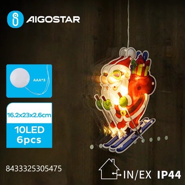 Elemes Mikulás Függeszték 16cm