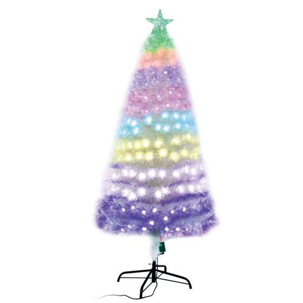 210cm-es Karácsonyfa Alacsony Feszültségű RGBW