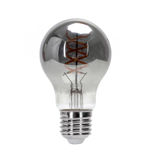 E27 A60 LED FIlament Füstüveg égő 4W 1800K meleg fehér