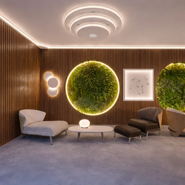 VI3LK150 3 szintes 150cm kör álmennyezet sziget test