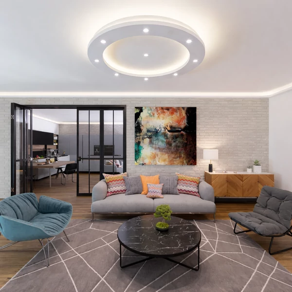 VIK150Z KÖR álmennyezet sziget test