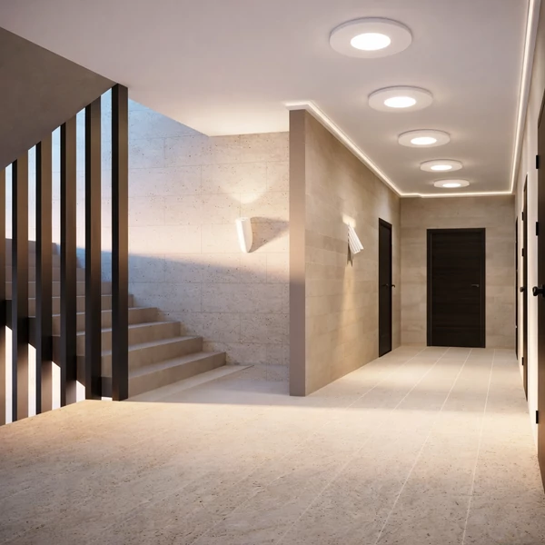 VIK50LP 50cm kör álmennyezet sziget test 6W-12W-18W LED panelekhez