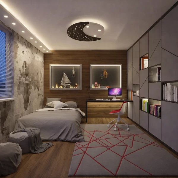 VINH100T Hold/Nap álmennyezet sziget test